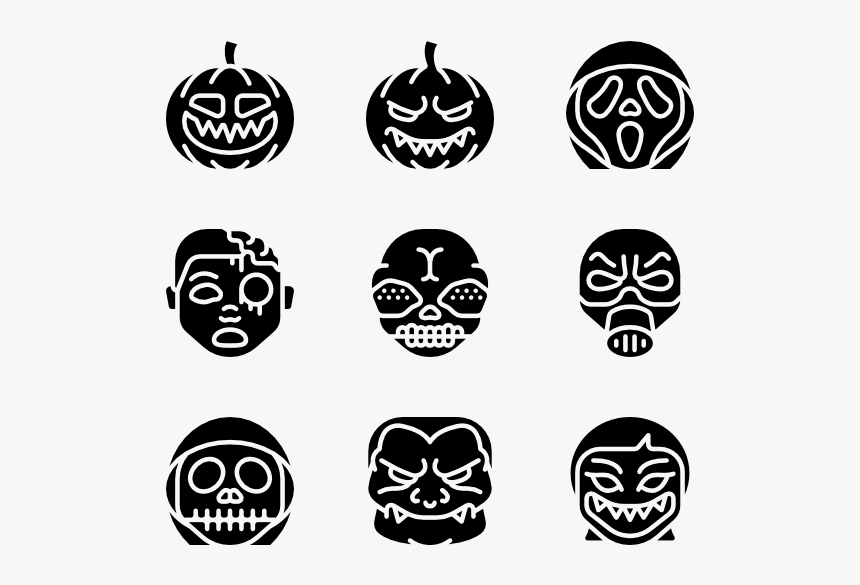 Horror Emojis, HD Png Download, Free Download