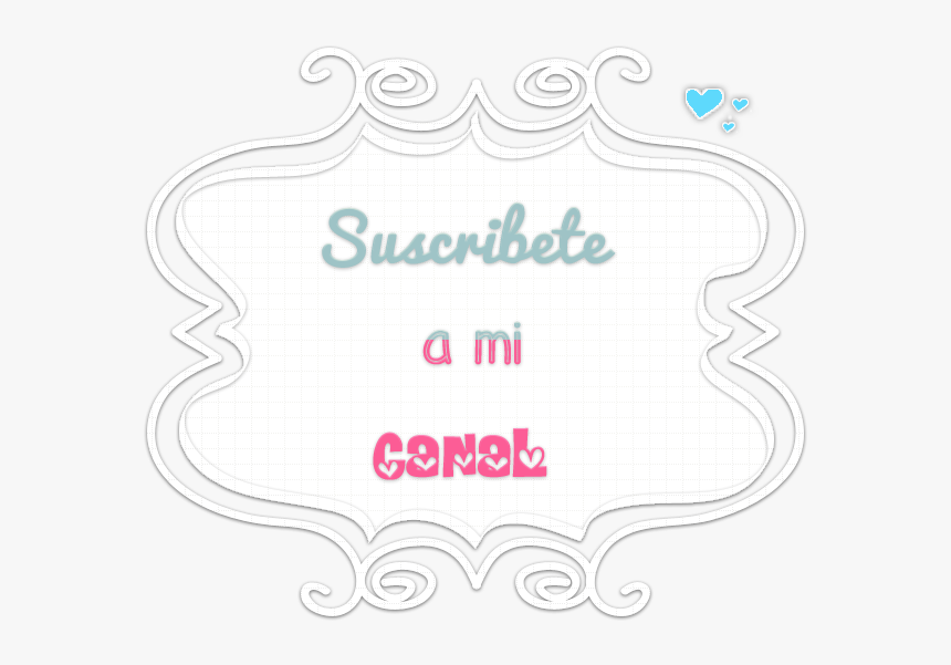 Suscribete A Mi Canal By Sheitta - De Suscribete De Color Rosa, HD Png Download, Free Download