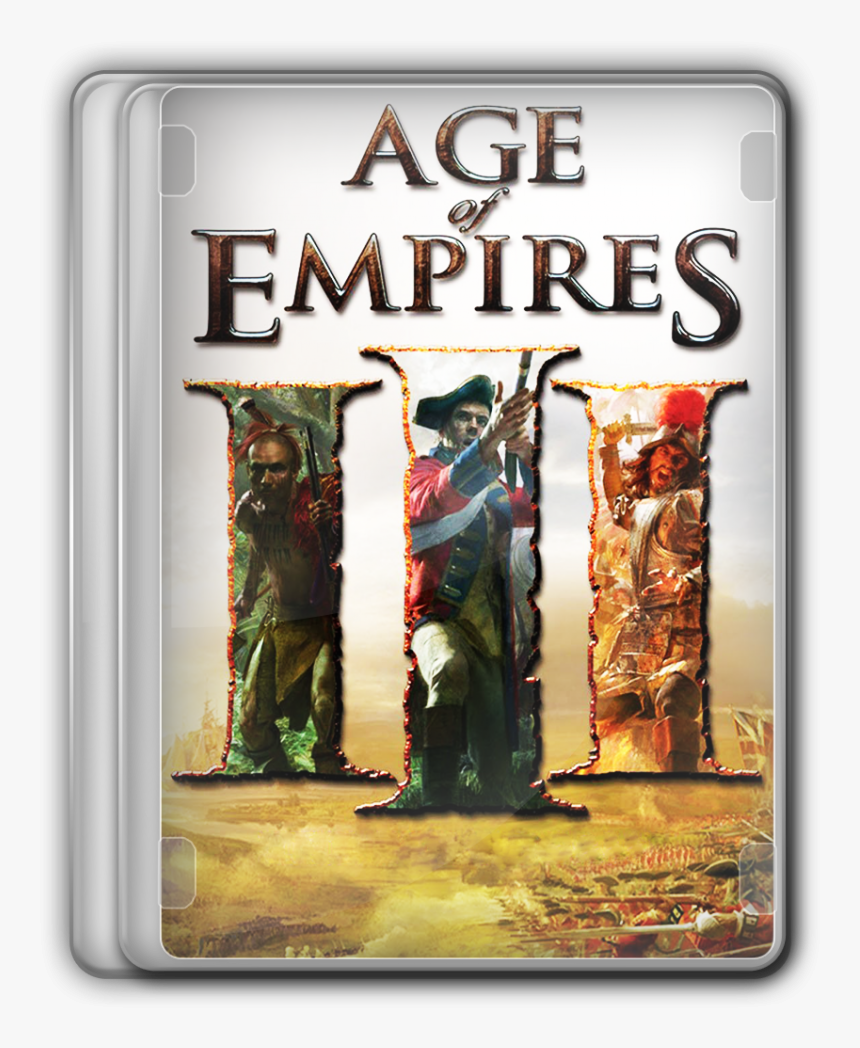 Age Of Empires 3 Pc Game Highly Compressed - Age Of Empires 3 Obal, HD Png Download, Free Download