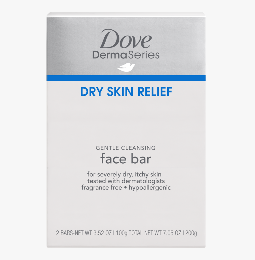 Dove Dermaseries Gentle Cleansing Face Bar - Dove, HD Png Download, Free Download