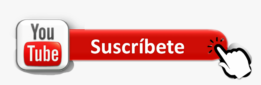 Suscribete Png Youtube - Youtube, Transparent Png, Free Download