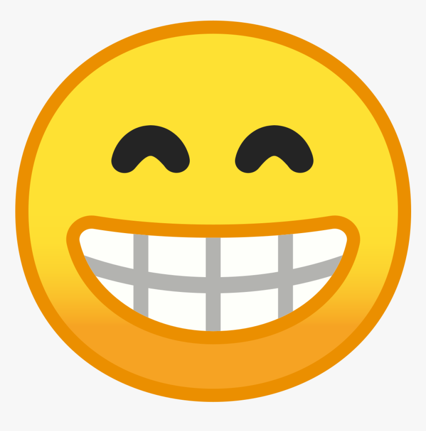 Beaming Face With Smiling Eyes Icon - Beaming Face With Smiling Eyes, HD Png Download, Free Download