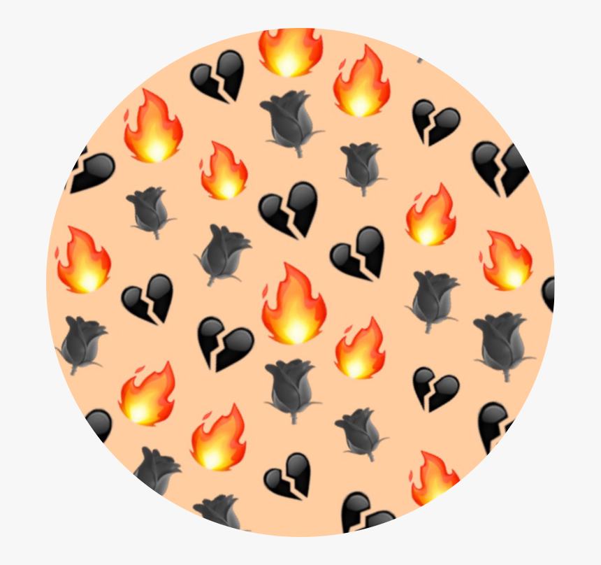 Peach Emoji On Fire , Transparent Cartoons - Fire Emoji Background, HD Png Download, Free Download