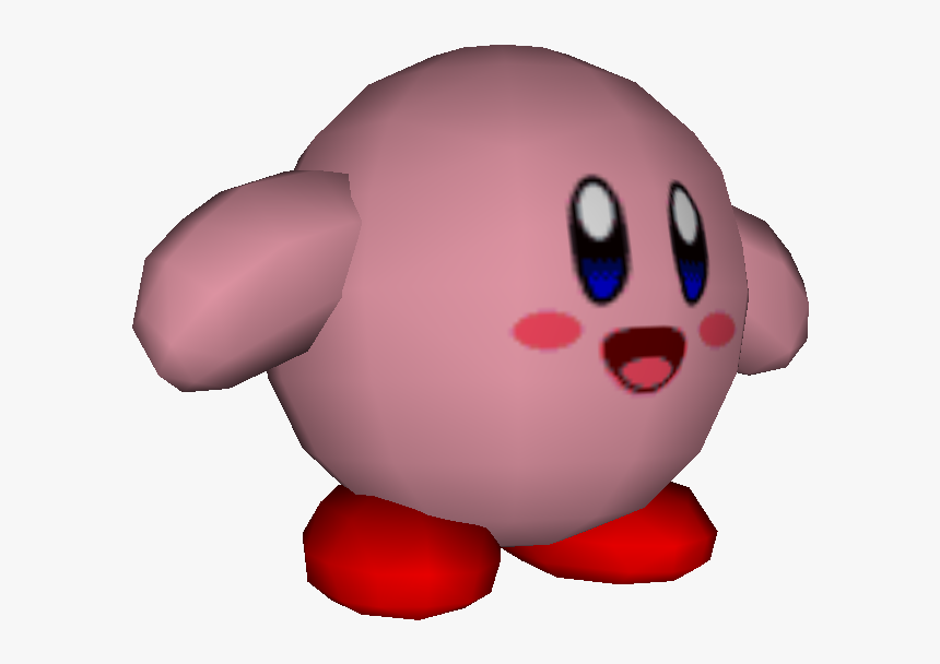 Download Zip Archive - Kirby 64 Kirby Model, HD Png Download, Free Download