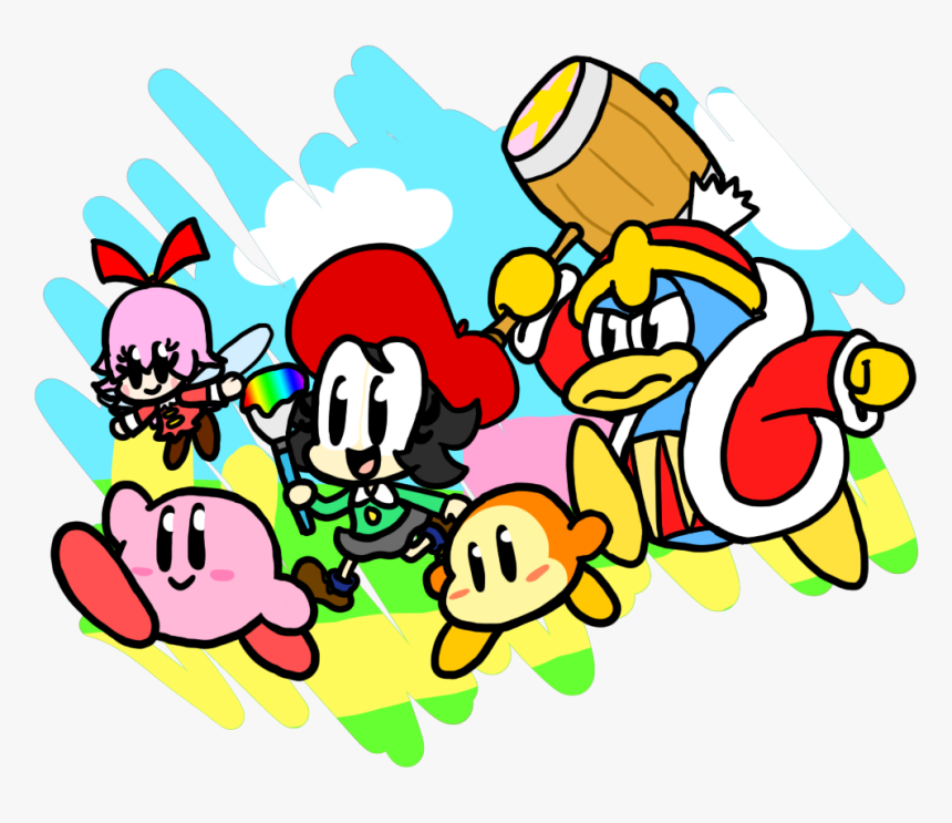 Transparent Kirby 64 Png - Cartoon, Png Download, Free Download