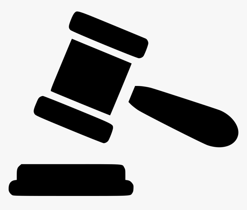 Gavel Svg Vector - Gavel Icon Png, Transparent Png, Free Download