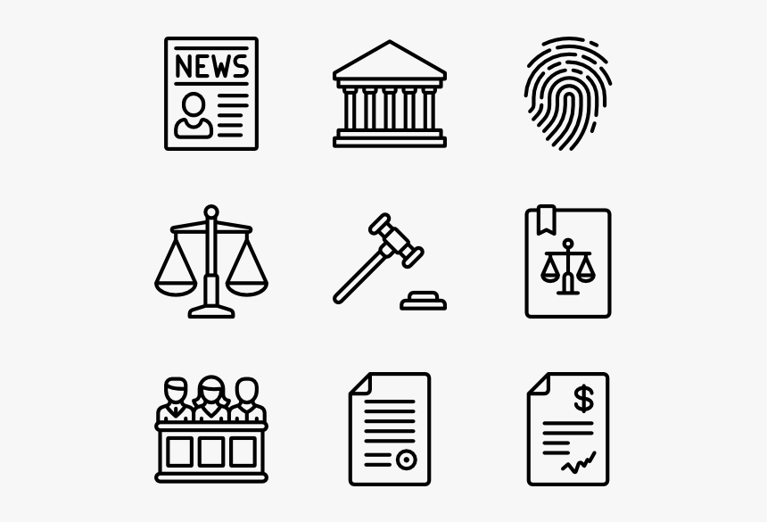 Justice Collection - Distribution Icons, HD Png Download, Free Download