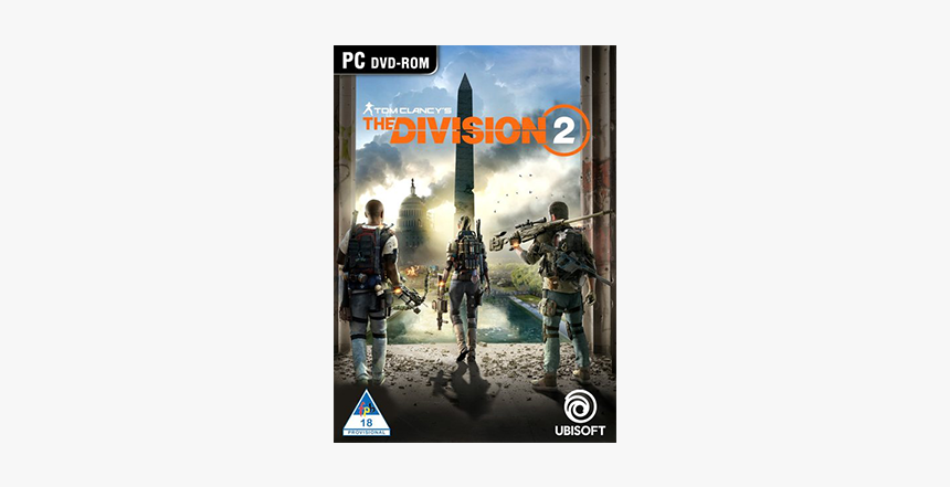 The Division 2 Image - Tom Clancy's The Division 2 Pc Cover, HD Png Download, Free Download