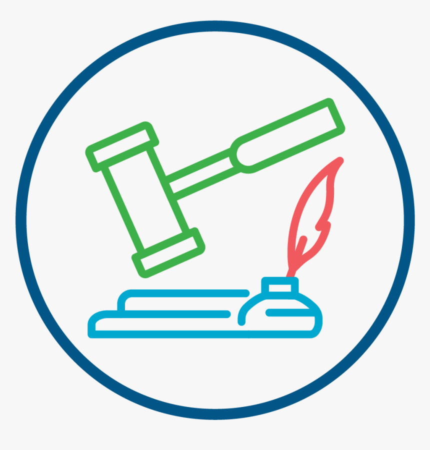 Gavel Icon Symbolizing Justification - Justification Icon, HD Png Download, Free Download