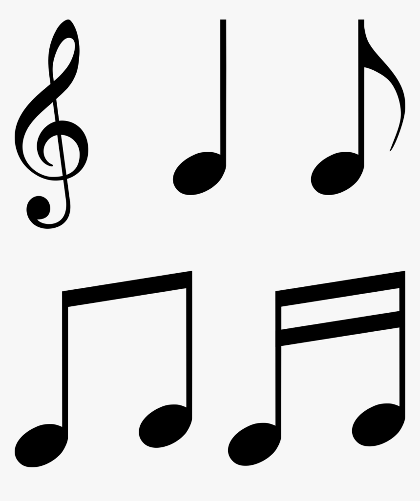 Transparent Sixteenth Note Png - Treble Clef, Png Download, Free Download