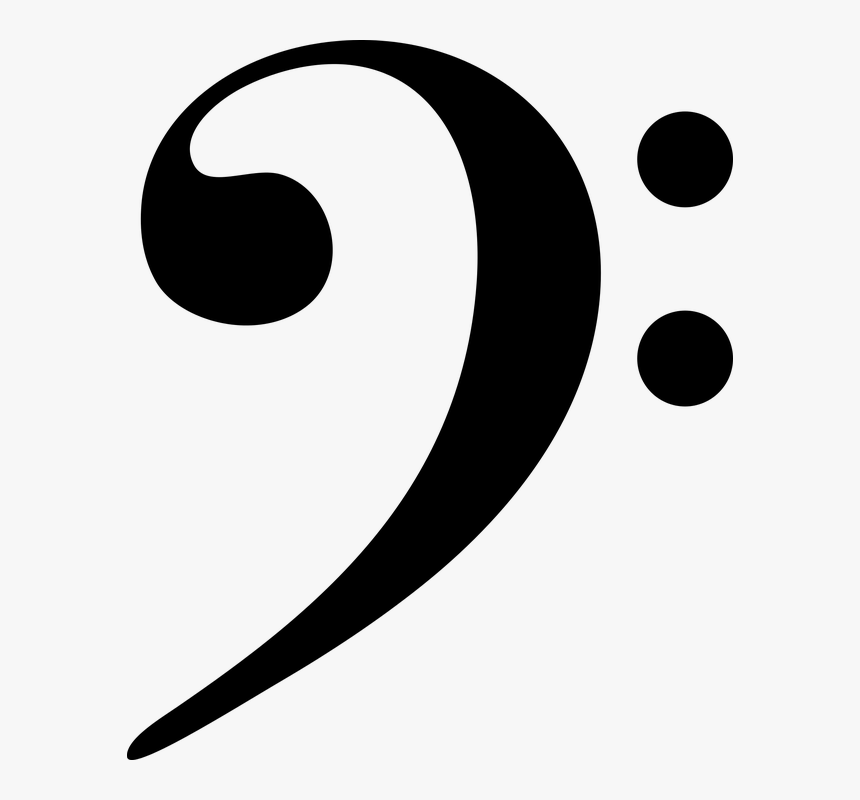 Transparent Bass Clef, HD Png Download, Free Download
