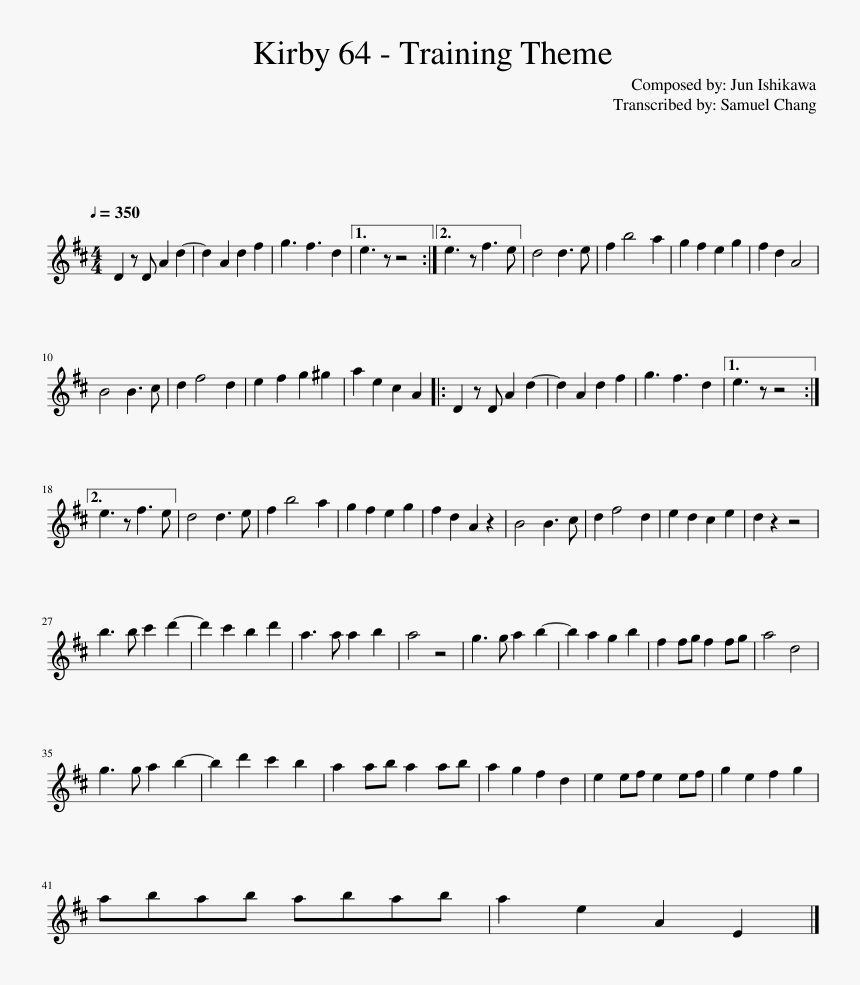 Hateno Village Sheet Music, HD Png Download, Free Download