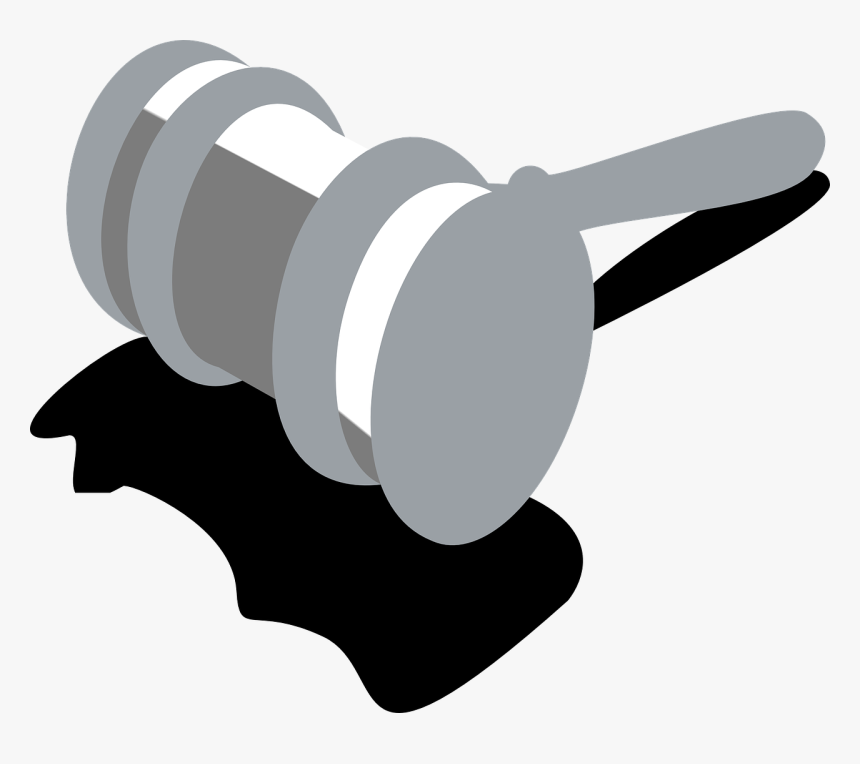 Hammer, Judge, Justice, Shadow, Fate, Gray, Decision - Palu Hakim Hitam Putih, HD Png Download, Free Download