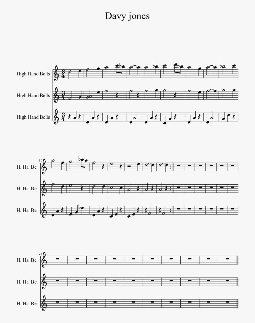 Davy Jones Music Box - Oreo Song Piano, HD Png Download, Free Download