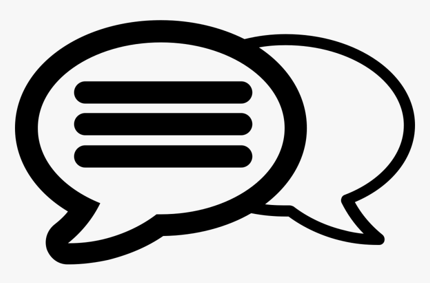 Speech Bubble - Speech Bubble Icon Png, Transparent Png, Free Download