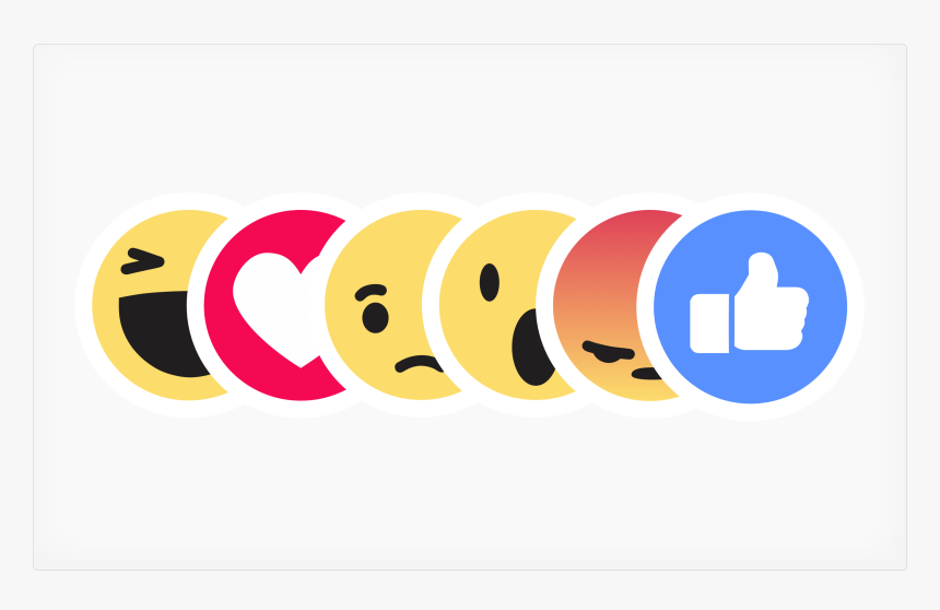 Transparent Facebook Reactions Png - Reaction Facebook Icon, Png Download, Free Download