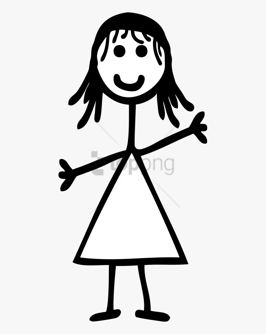 Transparent Stick Figure Png - Stick Figure Transparent Background, Png Download, Free Download