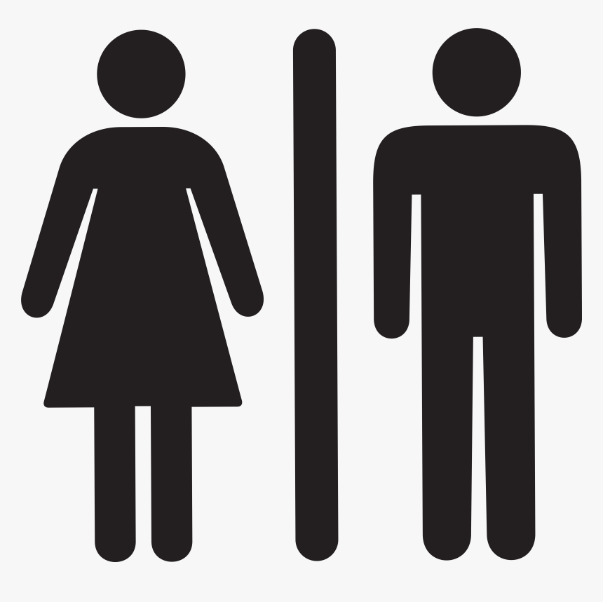 Woman Man Sign Png Clip Art, Transparent Png, Free Download