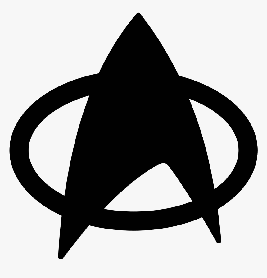 Communicator Star Trek Badge Computer Icons Symbol - Star Trek Next Generation Symbol, HD Png Download, Free Download