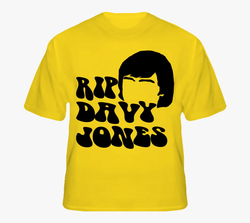 Rip Davy Jones Monkees Music Tv Rock T Shirt - Active Shirt, HD Png Download, Free Download