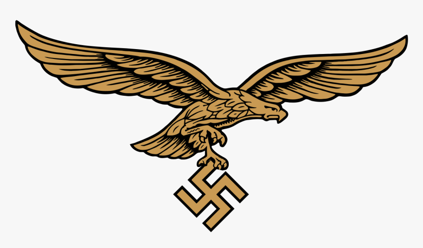 Nazi Eagle Png - Luftwaffe Eagle, Transparent Png, Free Download
