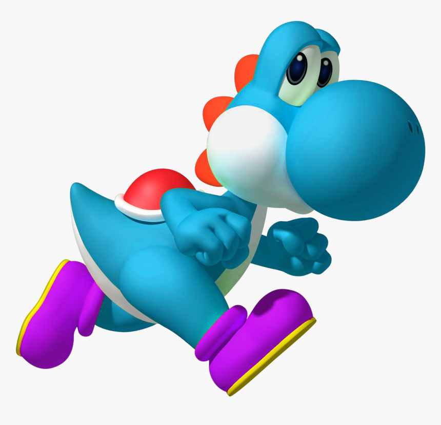 Cyan Yoshi Yba - Yoshi Mario Party 8, HD Png Download, Free Download