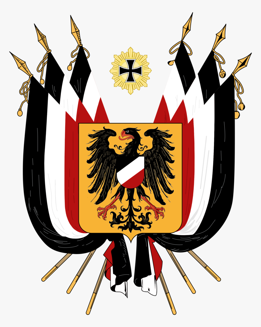 Transparent German Eagle Png - Imperial German Coat Of Arms, Png Download, Free Download