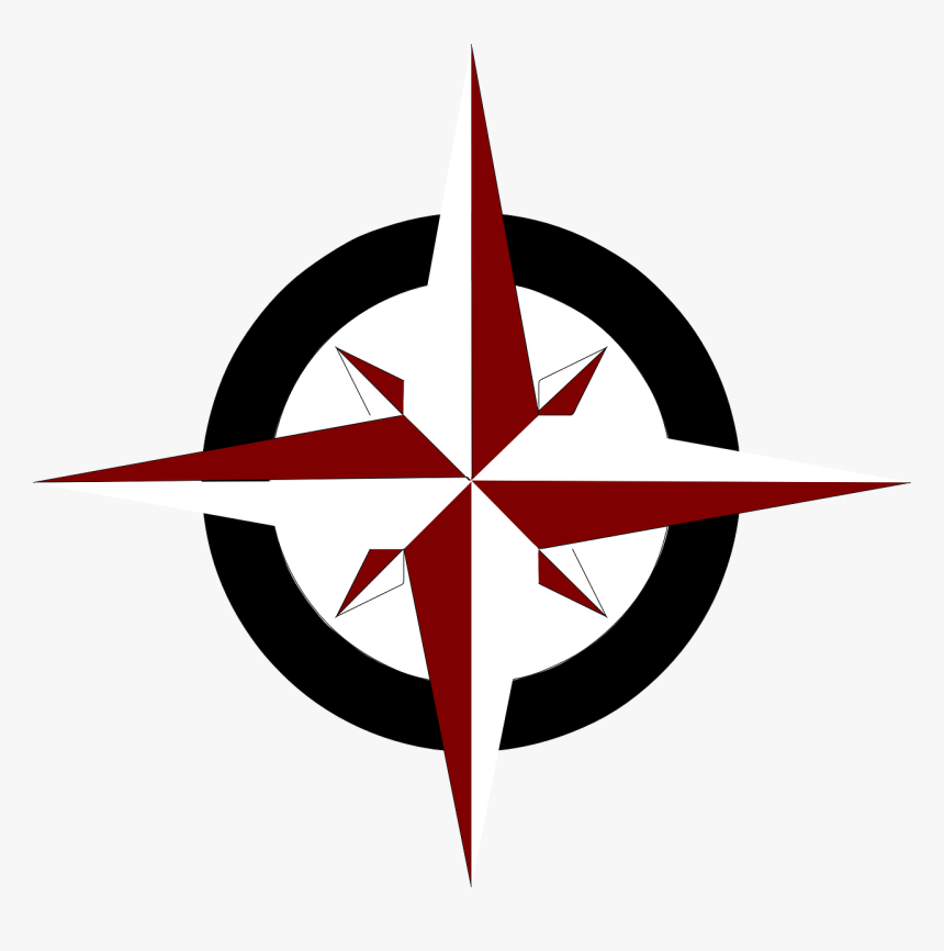 Compass Rose Clip Art - Compass Rose, HD Png Download, Free Download