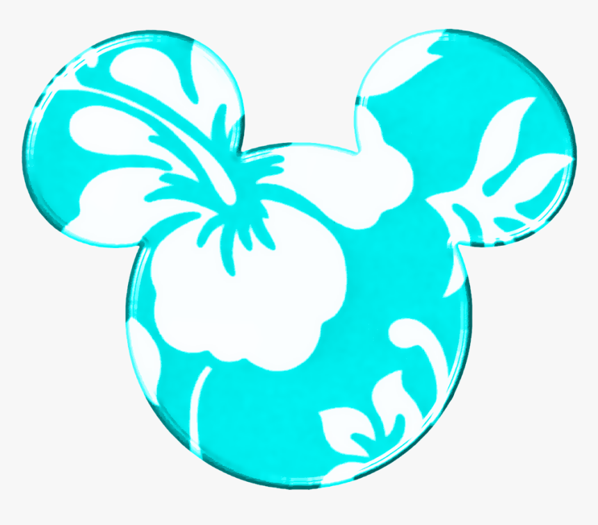 Hawaii Clipart Minnie - Mickey Mouse Ears Hawaiian, HD Png Download, Free Download