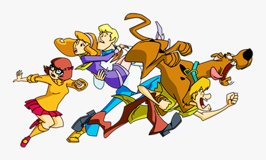 Image Result For Running - Scooby Doo Characters Running, HD Png Download, Free Download