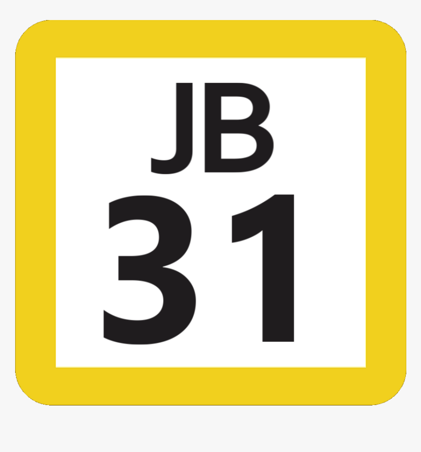 Jr Jb-31 Station Number - Illustration, HD Png Download, Free Download