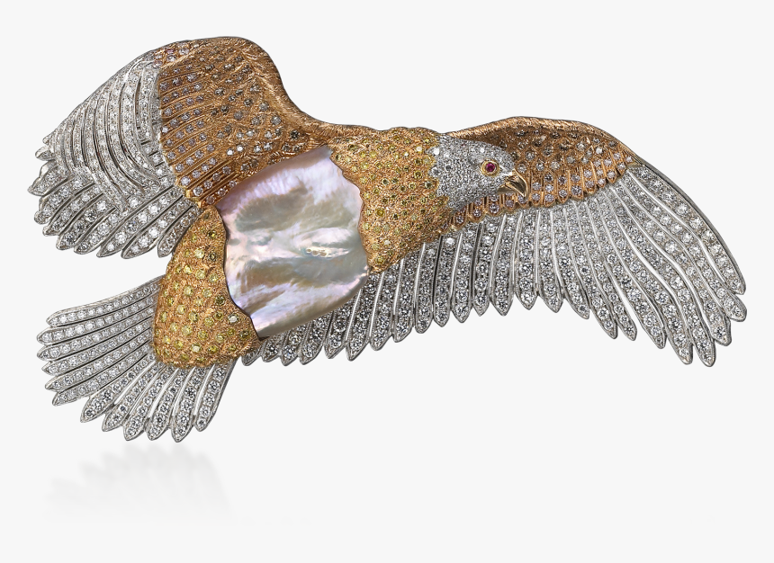 Buccellati - Brooches - Eagle Brooch - Brooches - Buccellati Bird Bracelet, HD Png Download, Free Download