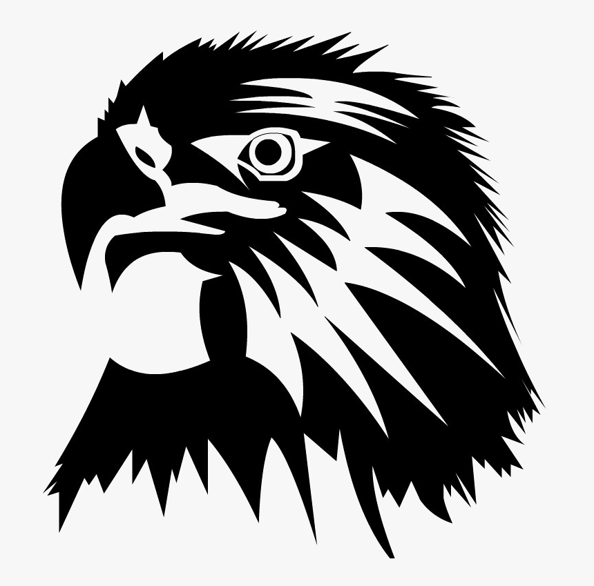 Transparent Feather Tattoo Png - Eagle Head Png, Png Download, Free Download