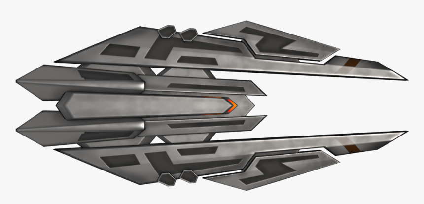 Top View Spaceship Png, Transparent Png, Free Download