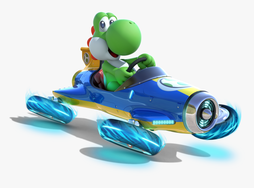 Mario Kart Racing Wiki - Yoshi In Mario Kart 8, HD Png Download, Free Download