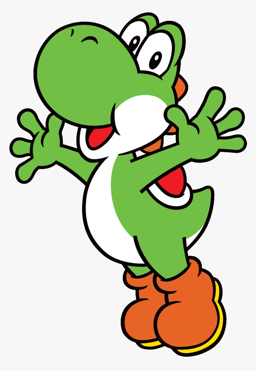 Super Mario Clipart Yoshi - Super Mario Yoshi 2d, HD Png Download, Free Download