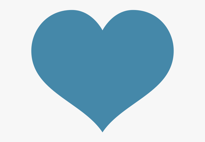 File - Wikifont Unie033 - Heart - Blue - Svg - Twitter Like Icon Png, Transparent Png, Free Download