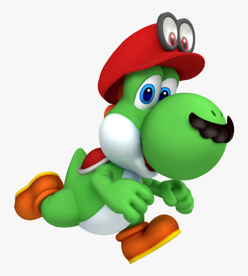 Transparent Super Mario Odyssey Png - Super Mario Odyssey Yoshi, Png Download, Free Download
