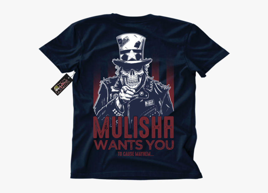 Metal Mulisha Choose You T-shirt Mens Back Navy Uncle - Armed Society Metal Mulisha, HD Png Download, Free Download