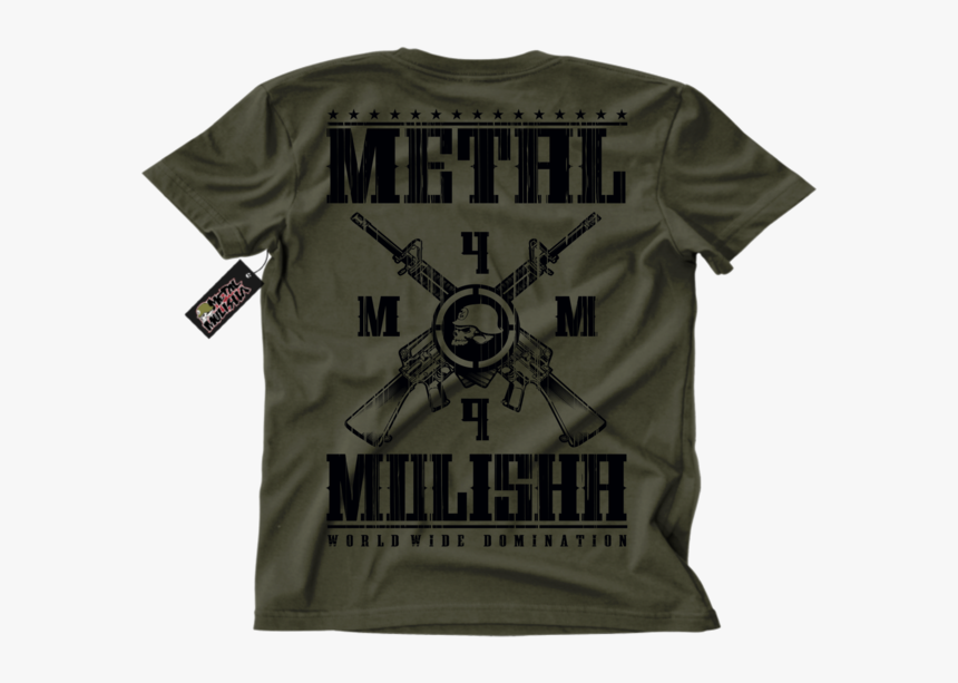 Metal Mulisha Standard Issue T-shirt Mens Back Military - Armed Society Metal Mulisha, HD Png Download, Free Download