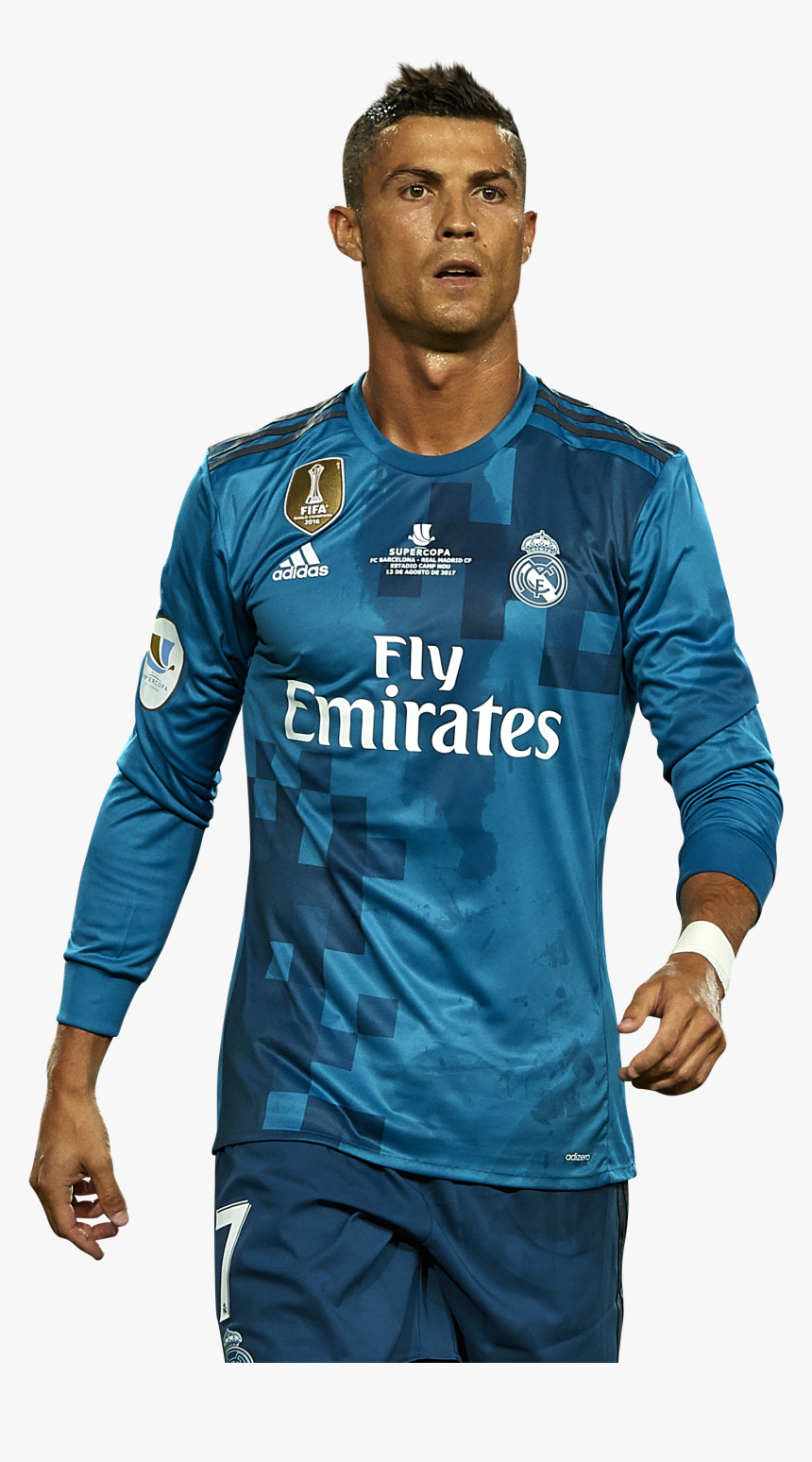 cristiano ronaldo blue jersey