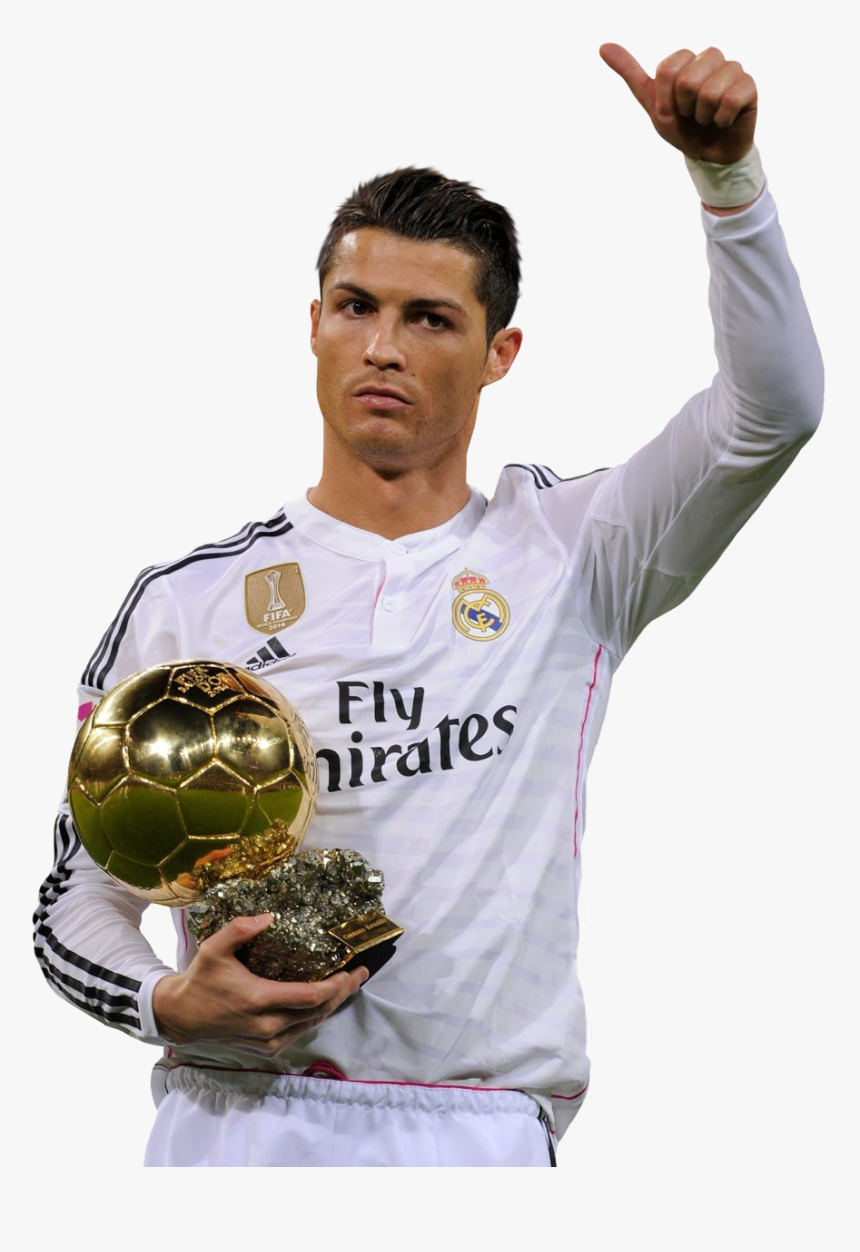 Ronaldo Ballon D Or 2016 Santiago Bernabeu, HD Png Download, Free Download