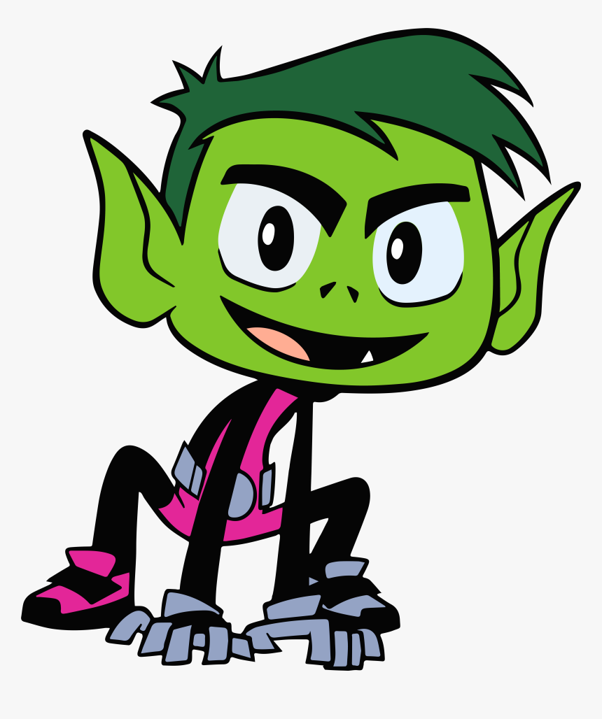 Teen Titans Go Beast Boy Png Clip Art Image​, Transparent Png, Free Download