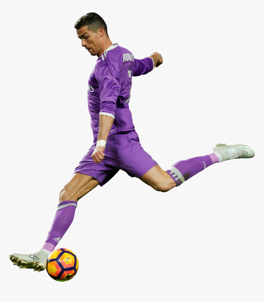 Transparent Cristiano Ronaldo Png - Kick Up A Soccer Ball, Png Download, Free Download