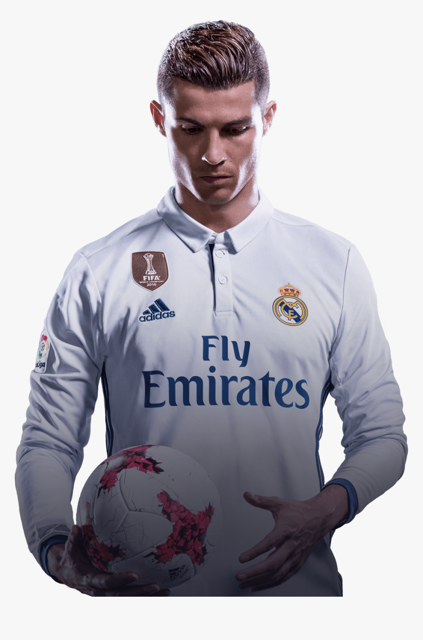 Fifa Real Cristiano 17 16 18 Ronaldo Clipart - Ronaldo Fifa 18 Cover, HD Png Download, Free Download