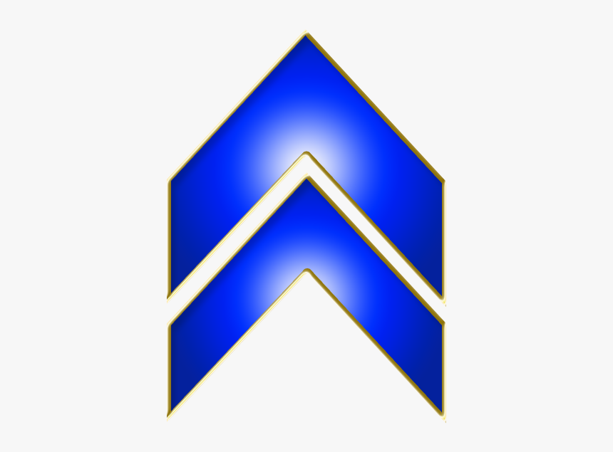 Double Arrow Blue Up - Arrow Up Png Blue, Transparent Png, Free Download