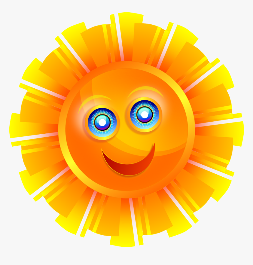 Free Vector Sun - Big Sun Good Morning, HD Png Download, Free Download