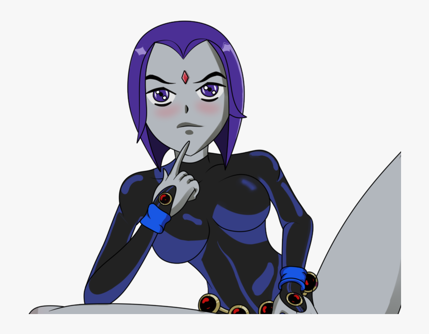 Raven From Teen Titans Fan Art Nsfw Illustration Art - Raven Teen, HD Png Download, Free Download