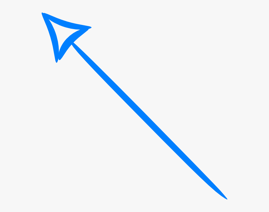 Blue Arrow Svg Clip Arts - Vector Blue Arrow Png, Transparent Png, Free Download