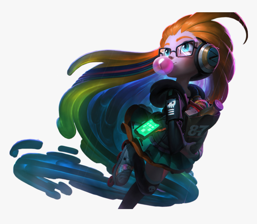 Cyberpop Zoe Skin Png Image - Cyber Pop Zoe Png, Transparent Png, Free Download